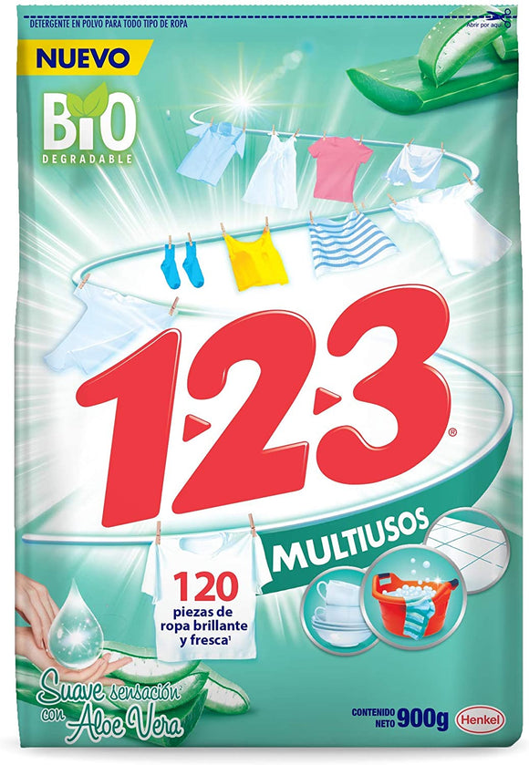 1-2-3 ALOE VERA 800 GR (B) MULTIUSOS