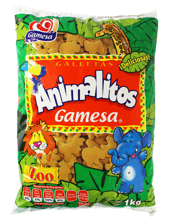 ANIMALITOS GAMESA 1 KG (B) C-15