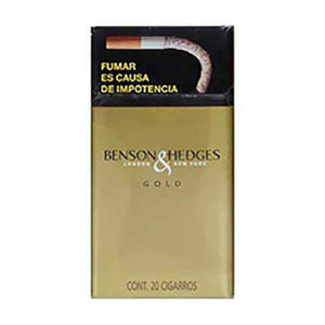 BENSON & HEDGES 20 PZ DORADO