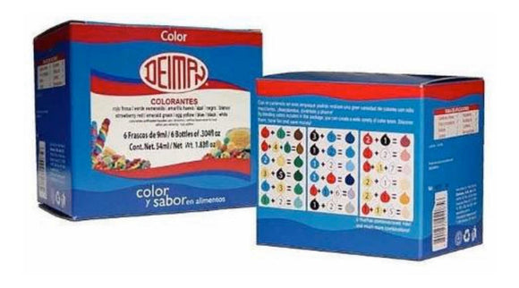 CAJILLA MULTICOLOR DEIMAN 6 PZ (D) $