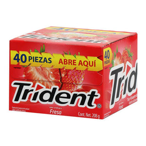 CHICLE 4S TRIDENT 40 PZ (C) FRESA