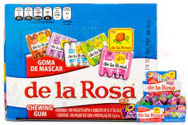 CHICLE DE LA ROSA 4s 100 PZ (C) E-05