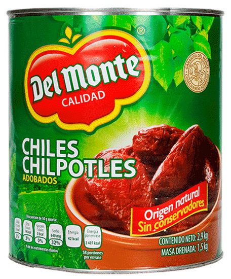 CHIPOTLE DEL MONTE 2.9 KG (C) D-4