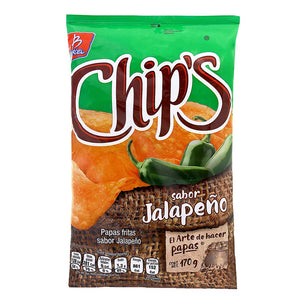 CHIPS BARCEL 170 GR (A) JALAPEÑO