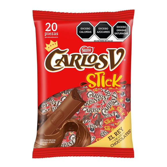 CHOCOLATE CARLOS V STICK 20 PZ (C)