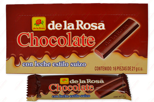 CHOCOLATE DE LA ROSA 16 PZ (C) E-20 ESTILO SUIZO