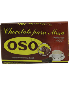 CHOCOLATE DEL OSO 200 GR (B) F-12