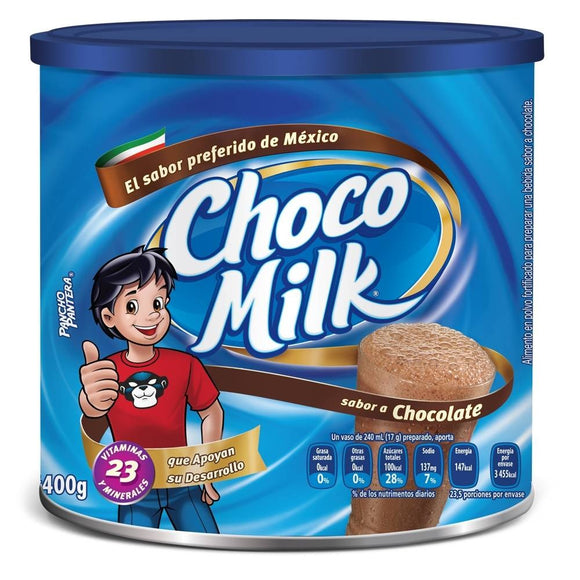 CHOCO MILK 400 GR (B) LATA F-15