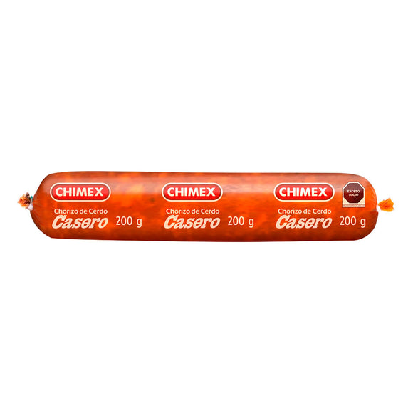 CHORIZO CASERO CHIMEX 200 GR (E)