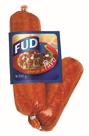 CHORIZO PAVO FUD 200 GRS