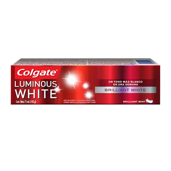 COLGATE LUMINOUS WHITE 75 ML (A)