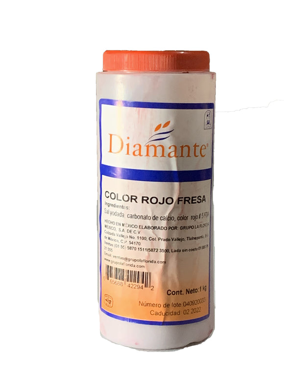 COLOR ROJO FRESA DIAMANTE 1 KG (B)