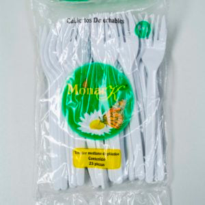 CUCHARA BIODEGRADABLE MONARKA 25 PZ (A) P-7 MEDIANA