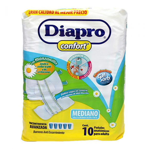 DIAPRO BASICO MEDIANO 10 PZ (C)