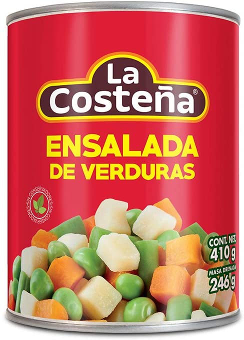 ENSALADA COSTEÑA 410 GR (B) VERDURAS N-8