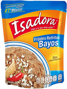 FRIJOL ISADORA 430 GR (B) BAYOS REFRITOS N-16