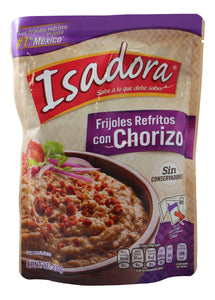 FRIJOL ISADORA 430 GR (B) REFRITOS CON CHORIZO