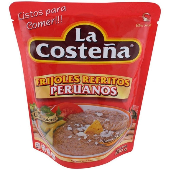 FRIJOL REFRITO PERUANO COSTEÑA 400 GR (B)