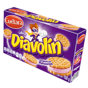 GALLETAS DIAVOLIN CUETARA 150 GR (A)