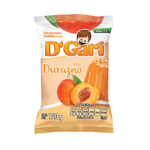 GELATINA D GARI 120 GR (A) DURAZNO