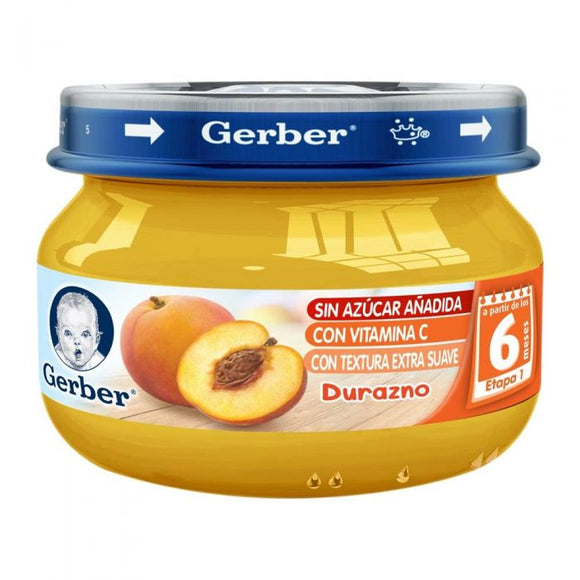 GERBER 1 ETAPA 71 GR (B) DURAZNO R-6