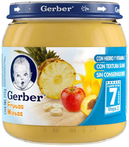 GERBER 2 ETAPA 100 GR (B) FRUTAS MIXTAS R-6