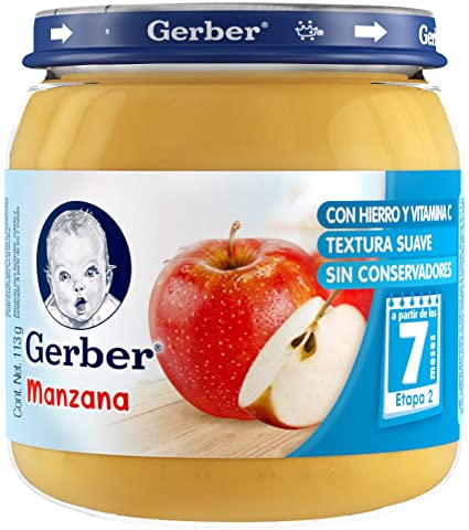 GERBER 2 ETAPA 100 GR (B) MANZANA R-6