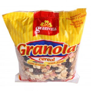 GRANOLA GRANVITA C/FRUTAS 400 GRS (A) D-9