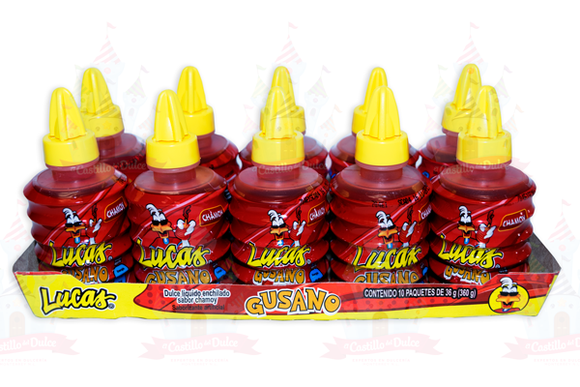 GUSANO CHAMOY LUCAS 10 PZ (D)