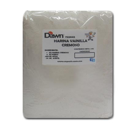 HARINA DAWN 1 KG (B) VAINILLA CREMOSO