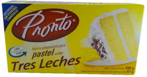 HARINA PASTEL PRONTO 540 GR (B) TRES LECHES