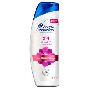 HEAD & SHOULDERS 375 ML (B) SUAVE Y MANEJABLE H-5 2 EN 1