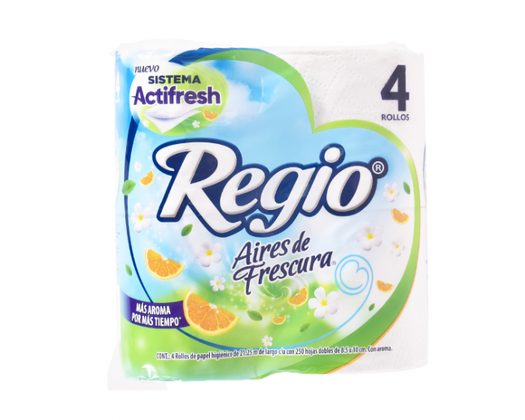 HIGIENICO REGIO C/4 ROLLOS (B) AIRES DE LAVANDA