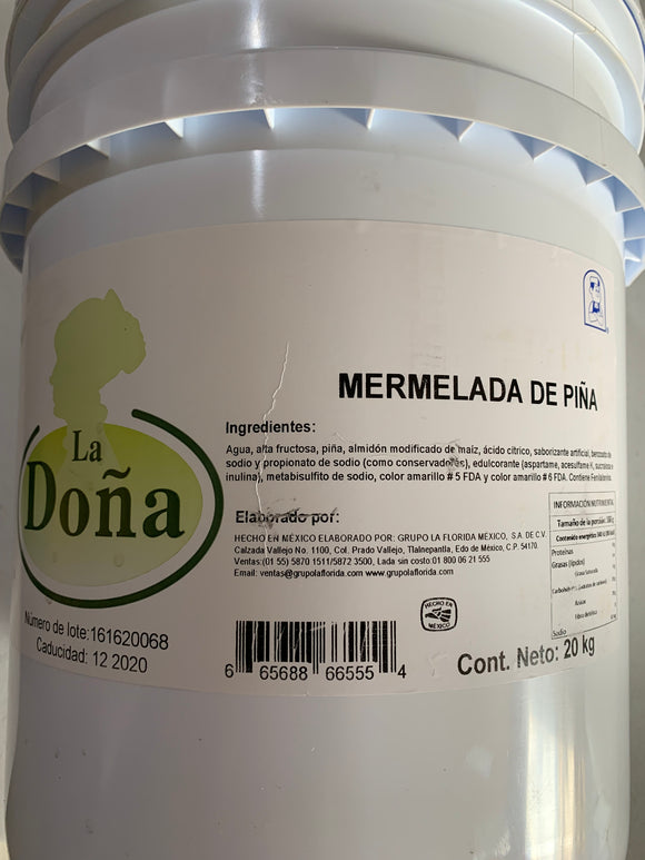 MERMELADA DOÑA 20 KG PIÑA