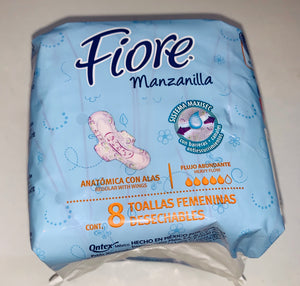 FIORE MANZANILLA NOCTURNA CON ALAS 8 PZ (B) G-18 FLUJO ABUNDANTE