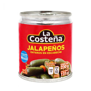 JALAPEÑOS COSTEÑA 220 GR (D) N-02