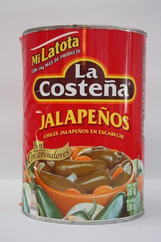 JALAPEÑOS COSTEÑA 3.75 KG (C) N-01