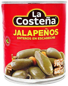 JALAPEÑOS COSTEÑA 780 GR (B) N-04