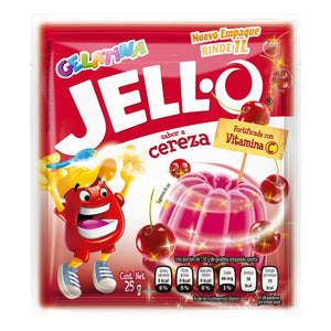 JELLO 25 GR (A) CEREZA A-8