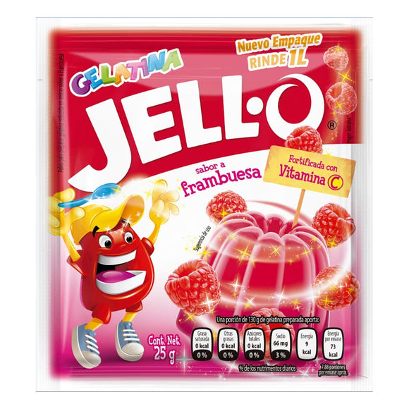 JELLO 25 GR (A) FRAMBUEZA A-8