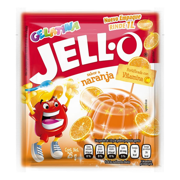 JELLO 25 GR (A) NARANJA A-8