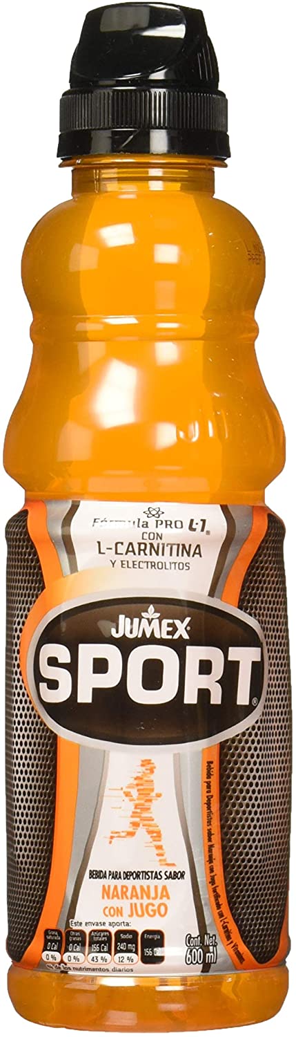 JUMEX SPORT 600 ML (B) NARANJA M-9