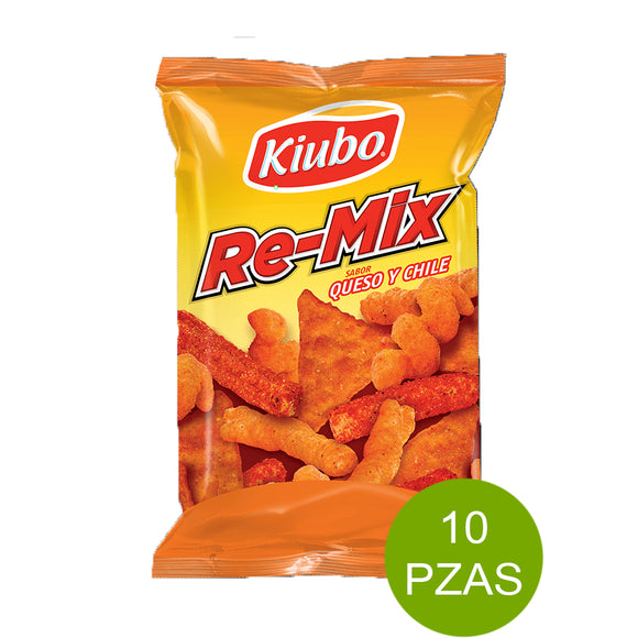 KIUBO REMIX QUESO CHILE 10 PZ (A)