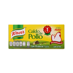 KNOR SUIZA 8 CUBOS (A) CALDO DE POLLO F-6