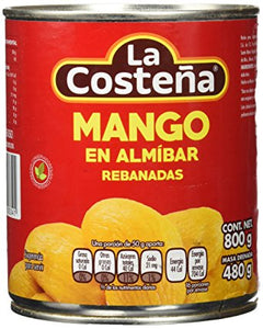 MANGO EN ALMIBAR COSTEÑA 800 GR (B) N-07