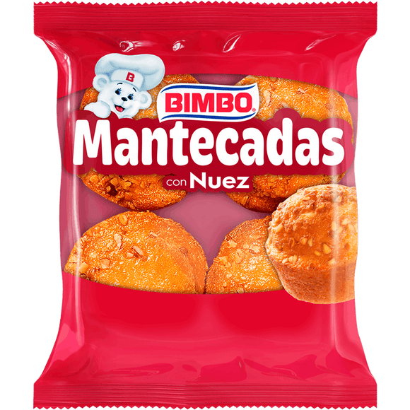 MANTECADAS 123 GRS (A) NUEZ