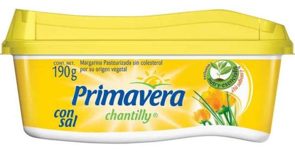 MANTEQUILLA CHANTILLY PRIMAVERA 190 GR (D) CON SAL