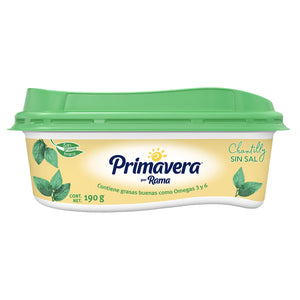 MANTEQUILLA CHANTILLY PRIMAVERA 190 GR (D) SIN SAL