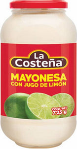 MAYONESA COSTEÑA 725 GR (B) LIMON