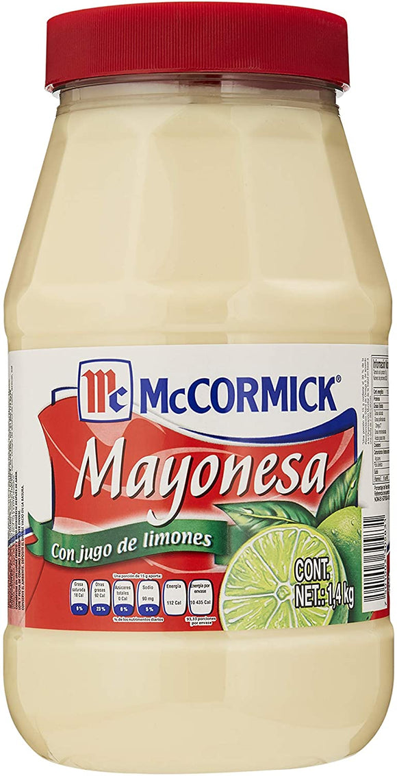 MAYONESA Mc CORMICK 1.4 KG (B) LIMON